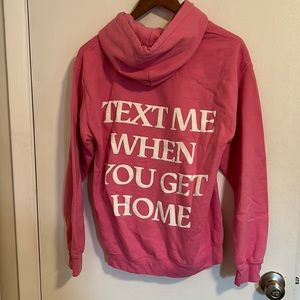 Lonely Ghost Text Me When You Get Home Hoodie